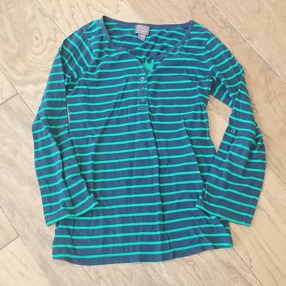 3 for $30 long sleeve Henley - maternity - Picture 1 of 4